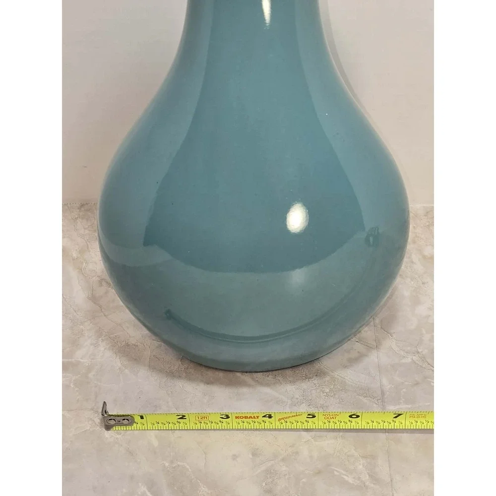 Southern Living At Home Blue Ceramic Vase 12